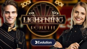 lightning roulette evolution gaming